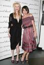 Milla Jovovich and Carmen Hawk at the UK launch of Jovovich-Hawk ...