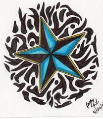 nautical star tattoo design