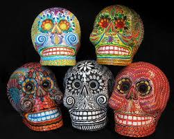 Mexican Day Of The Dead Skull