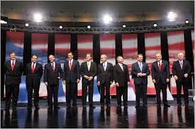 The final lineup of Republican