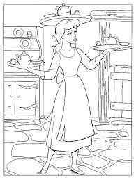 cinderella coloring pages