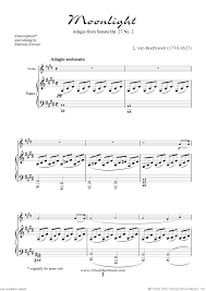 beethoven moonlight sonata