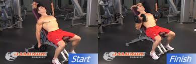 incline dumbbell curl