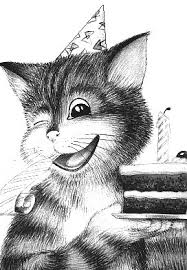 drawings of cats
