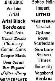 sports fonts