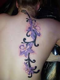 vine design tattoos
