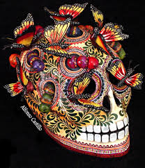 day of the dead skulls