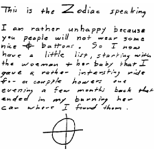 zodiac killer