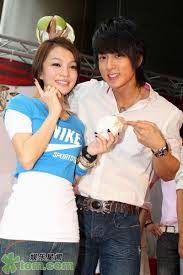 Wu Chun and Angela zhang