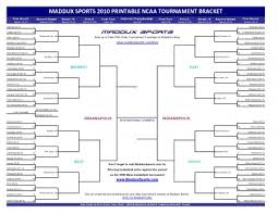 printable brackets 2010