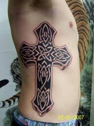 tribal celtic cross