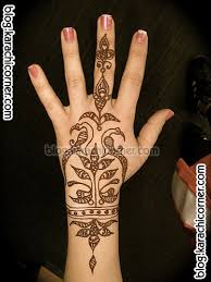 easy mehndi patterns