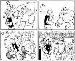 Popeye strip, by E.C.Segar