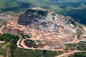 Aerial View of a Quarry