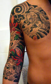 hawaiian tattoo sleeves