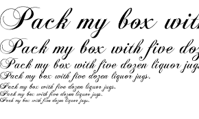 chopin script font