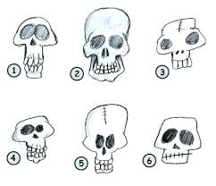how to draw skulls