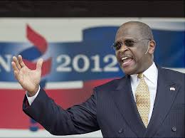 Herman Cain, announced his