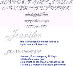 cursive elegant font