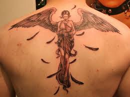 angel tattoo