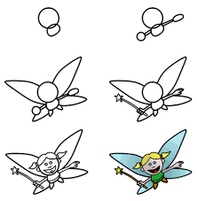 how to draw fairies
