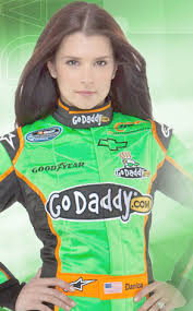 Race car driver and Go Daddy