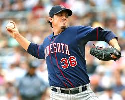 Twins pitcher Joe Nathan #36