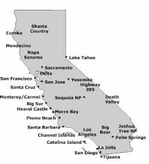 Map of California