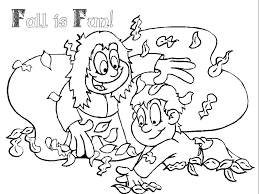 fall coloring sheets