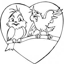 heart coloring pictures