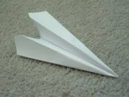 paper airplane wings