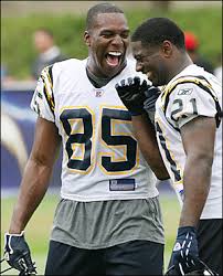 Antonio Gates and LT trying