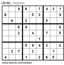 printable sudoku puzzles