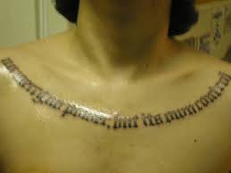 collar bone tattoo ideas