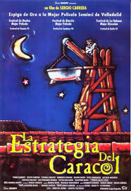 Cartel del filme, La estrategia del caracol, 1993