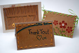 recycled greeting cards