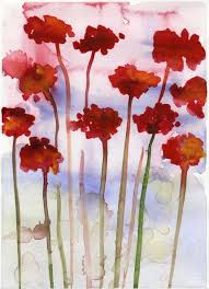 how to paint flowers