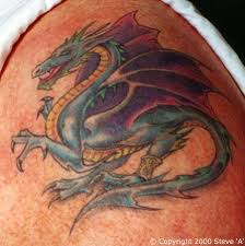western dragon tattoo
