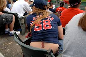 Red Sox Tramp Stamp