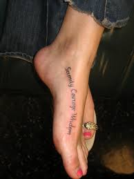 pictures foot tattoos