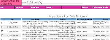 data dictionary example