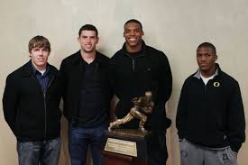 Heisman finalists, from left: