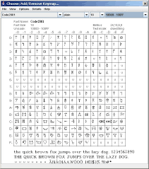 unicode