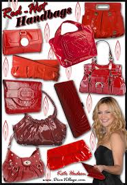 red handbags
