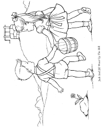 nursery rhymes coloring sheets