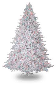 white christmas tree
