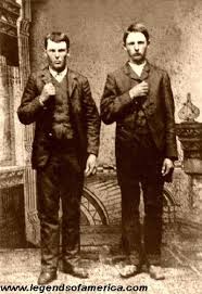 Frank and Jesse James in