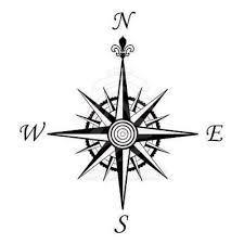 map compass clip art