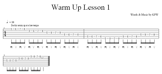 warm up exercise