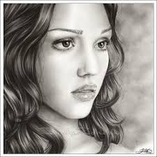 jessica alba drawings